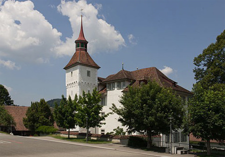  Landvogteischlosss Willisau, Canton Lucerna (CH), costruito negli anni 1690-1695
